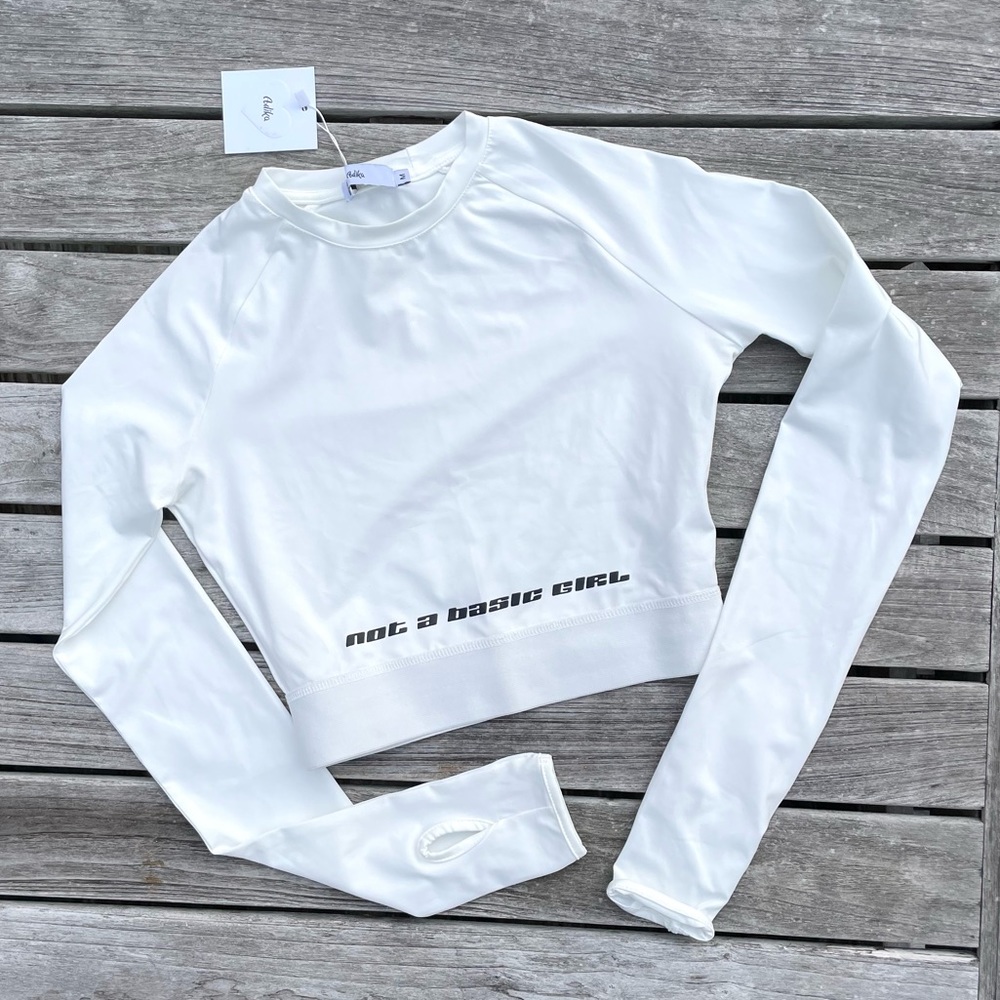 Cropped Graphic Top